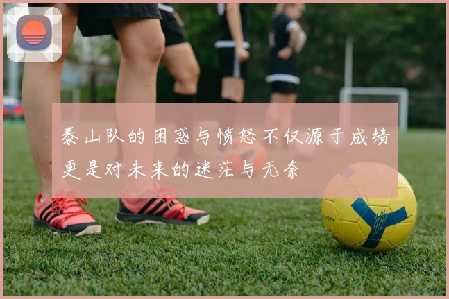 泰山队的困惑与愤怒不仅源于成绩更是对未来的迷茫与无奈